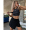 Шорти-спідниця Labellamafia Shorts Saia Black Night 21328