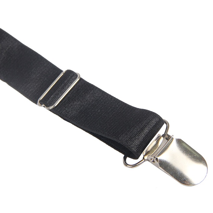 Сукня-костюм Star Night із застібками-блискавками та пажами для панчох, чорний, ХХХL (без коробки)