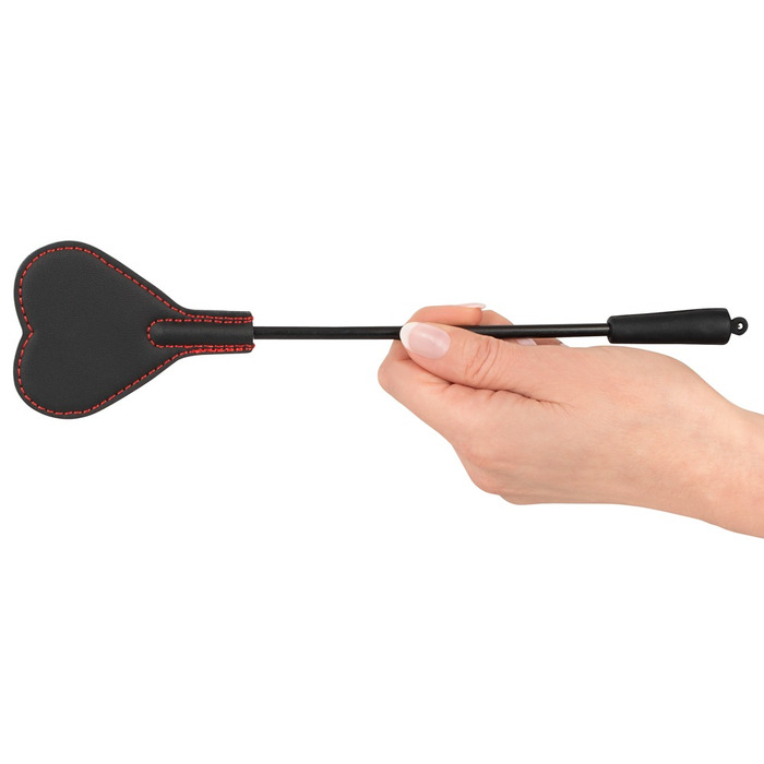 Стек сердечко двухстороннее Bad Kitty Minigerte Herz, черный