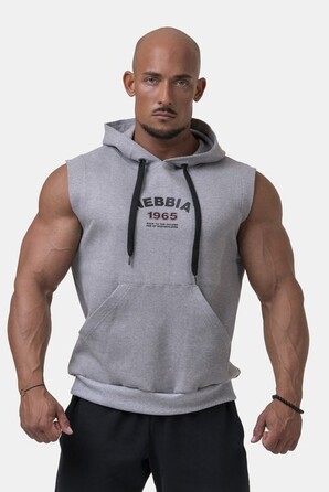 Безрукавка Nebbia Golden Era Hoodie Ragtop Light Grey 197