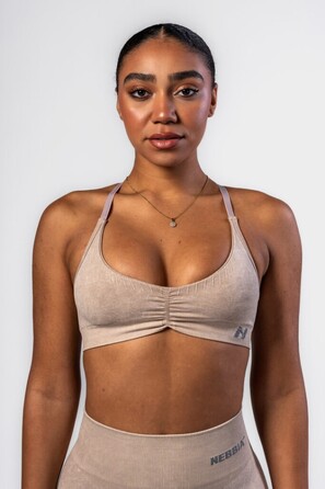 Топ Nebbia Medium-Support Sports Bra TOTALLY SEAMLESS Cream 305