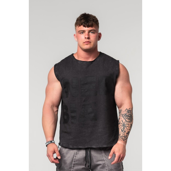 Безрукавка Nebbia Washed-off Tank Top BEASTIN' Black 361