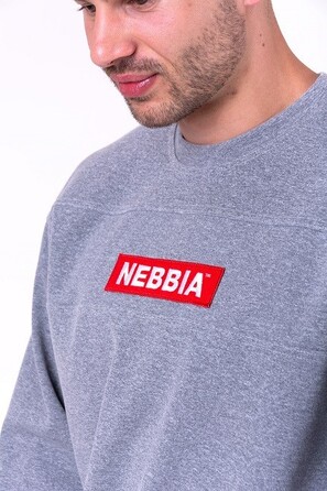 Спортивна кофта Nebbia Red Label sweatshirt 148 grey