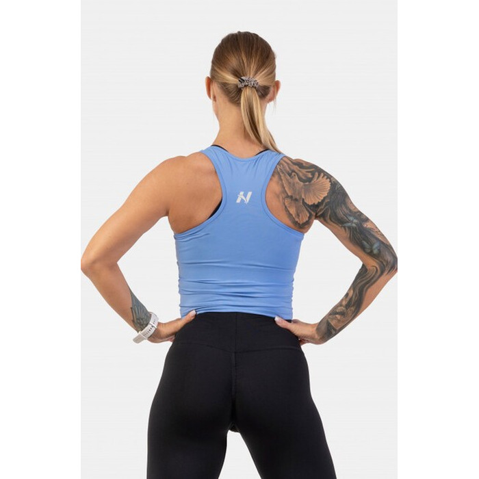 Майка Sporty Slim Fit Crop Tank Top 422 Light Blue