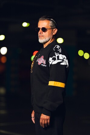 Бомбер Nebbia Men's Olympia Legendary Jacket | Limited Edition 1 of 1000 964 Black