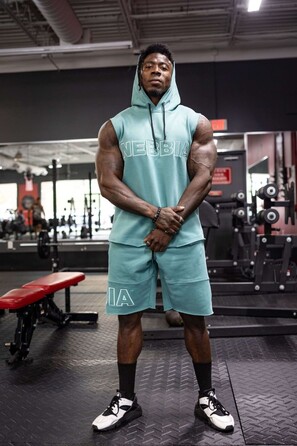 Шорти Nebbia Gym Sweatshorts STAGE-READY Green 713