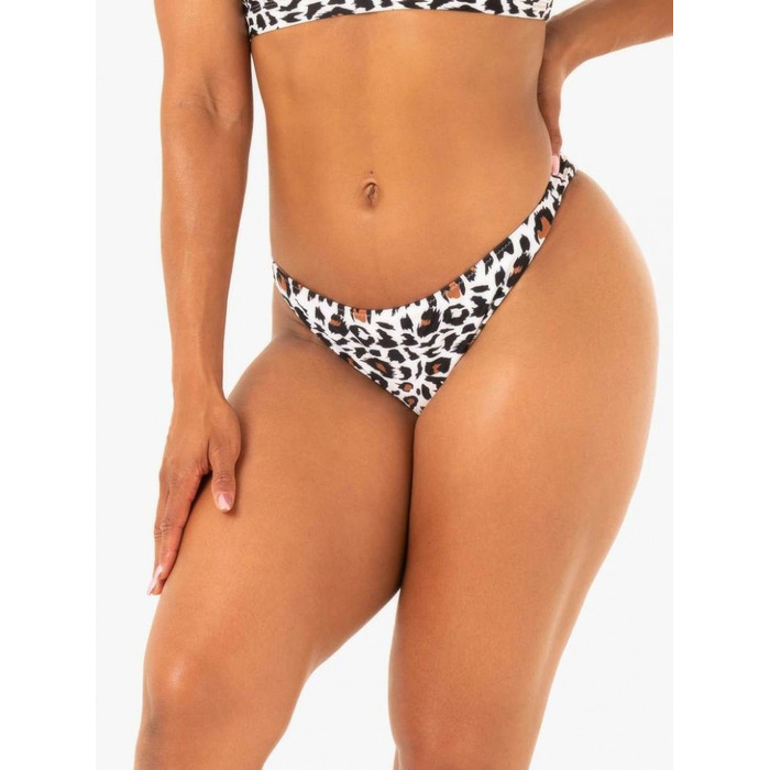 Купальні трусики Ryderwear Leopard Cheeky Bikini Bottoms