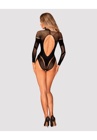 Боди с рукавами Obsessive B135 teddy S/M/L