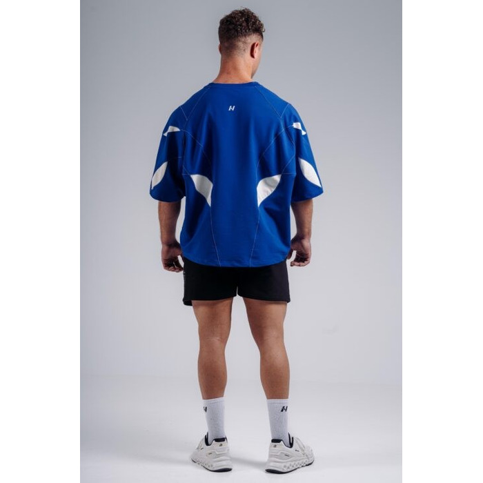Футболка Nebbia Oversized Pump Cover T-Shirt PRIMAL Blue 871