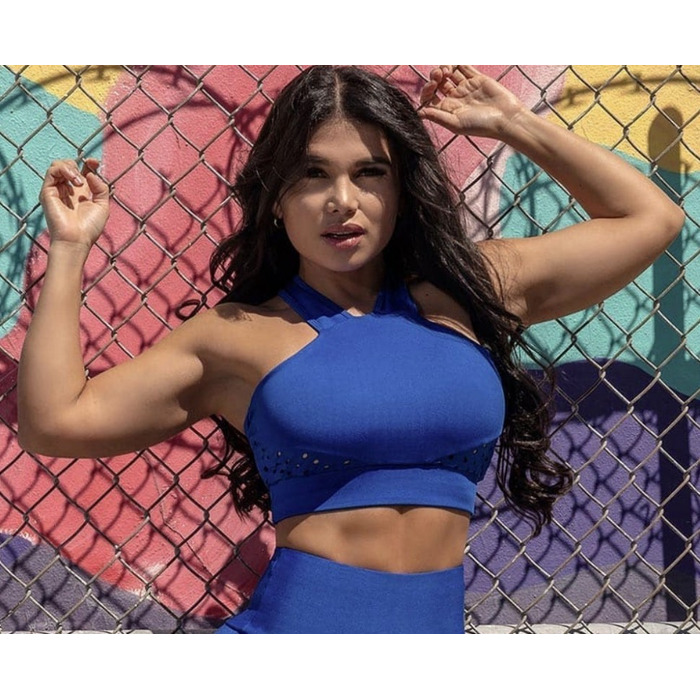 Топ Hipkini TOP MF FITNESS BLUE UNDERBOOB TRIM 3337228