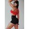 Топ RED TOP WITH CUTOUT ON FRONT