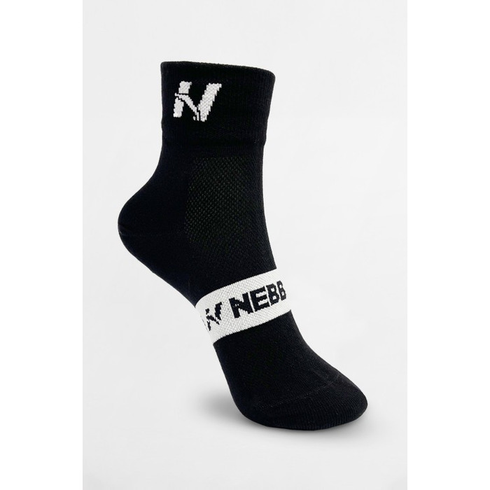 Шкарпетки NEBBIA 'EXTRA PUSH' Crew Socks Black 128