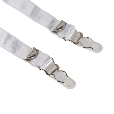 Сексуальные трусики стринги Star Night с поясом для чулок, белый