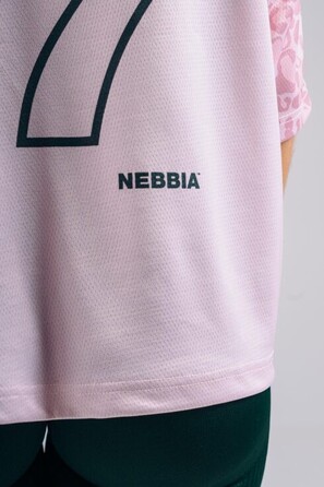 Футболка Nebbia Oversized T-Shirt '97 PRIMAL Pink Leopard 862