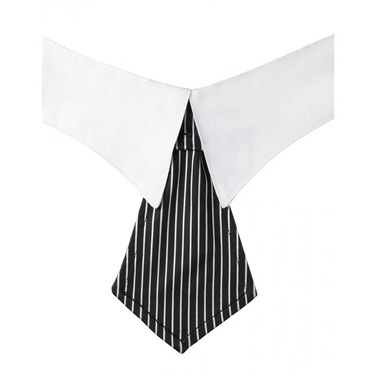 Сексуальный костюм секретарши Sunspice 5 предметов, черный в полоску, S/M