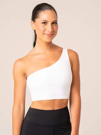 Топ Ryderwear NKD One Shoulder Tank Bra - White
