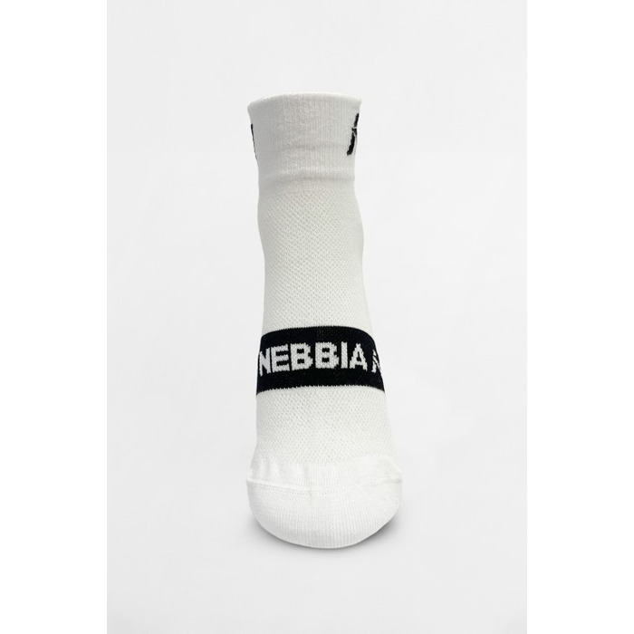 Носки NEBBIA 'EXTRA PUSH' Crew Socks White 128