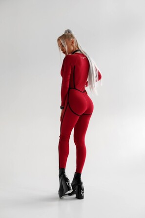 Комбінезон Jumpsuit Fitzona Gloww Wine 14925