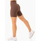 Шорти Level Up High Waisted Scrunch Shorts - Chocolate