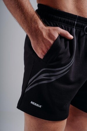 Шорти Nebbia Oversized Training Shorts PRIMAL Black 876