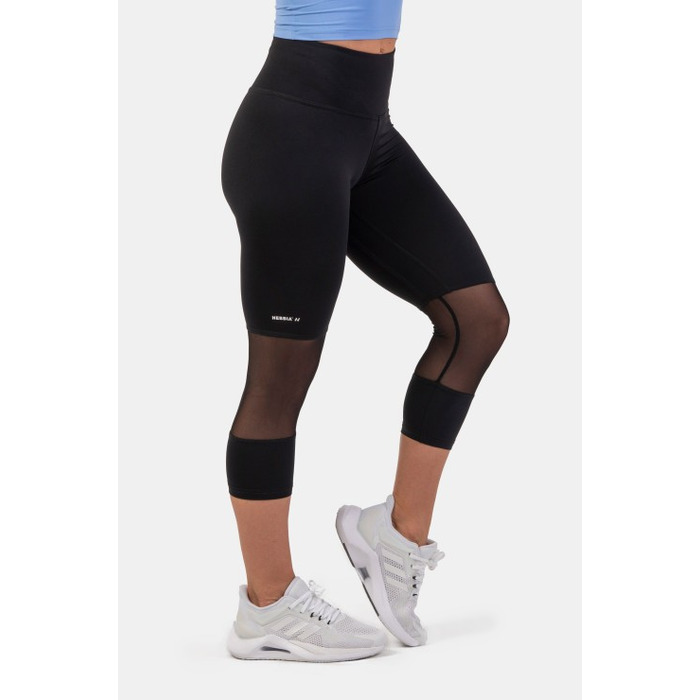 Легінси High-Waist ¾ Length Sporty Leggings 406 Black