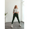 Штани Nebbia High-Waist Loose Fit Sweatpants 'Feeling Good' 409 Dark Green